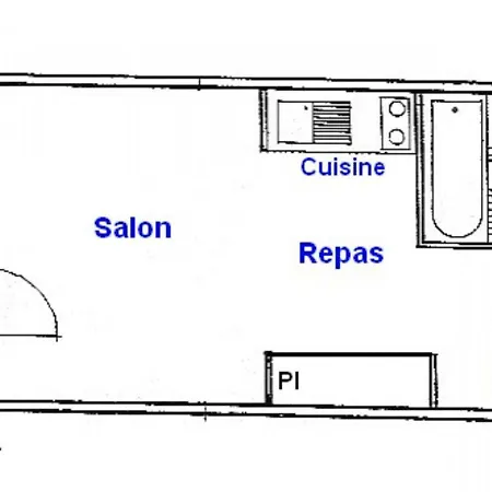 Apartment - Studio-cabine Avec Balcon Sud Et Casier A Skis - Fr-1-293-157 *