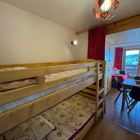 Appartement Studio-cabine 1 étoile Aux Saisies, 4 Personnes, Balcon Sud - Fr-1-293-157 Les Saisies