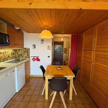 Studio-cabine 1 étoile Aux Saisies, 4 Personnes, Balcon Sud - Fr-1-293-157 Les Saisies