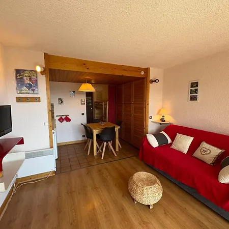 Studio-cabine 1 étoile Aux Saisies, 4 Personnes, Balcon Sud - Fr-1-293-157 Appartement
